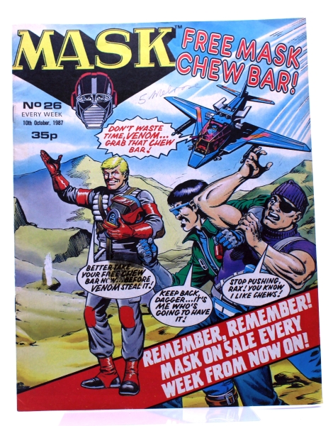 MASK (M.A.S.K.) UK-Comic Magazine No. 26 (1987)